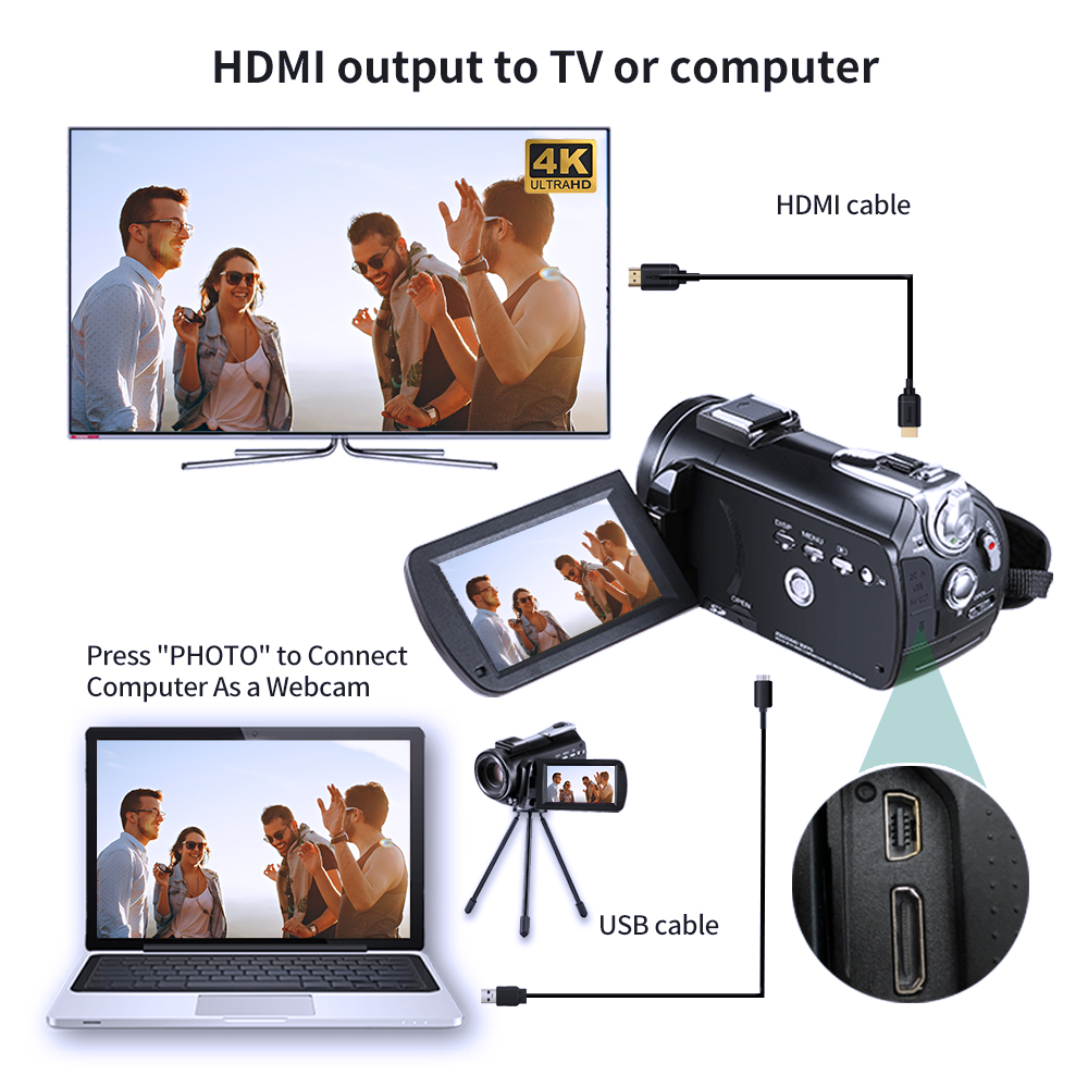 Video Camera 4K Professional f - Photography Prompt review and price