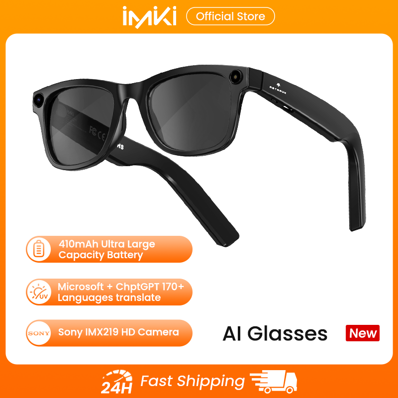 IMIKI Ai Smart Glasses 4K 800W - Photography Japanese review and price