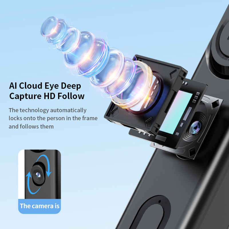AI Tracking Gimbal Selfie Stic - Photography Prompt review and price