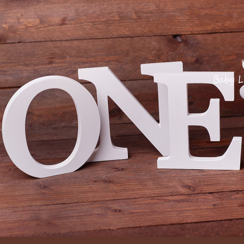Custom Wooden Letters ONE Stan - Photography Prompt review and price
