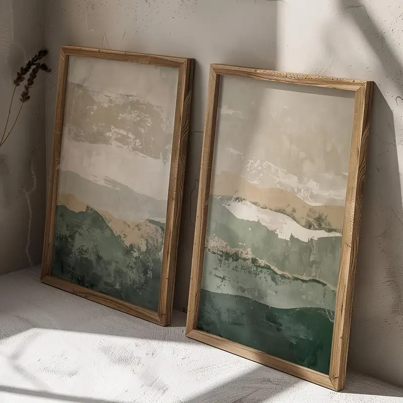 2pcs/set Wabi Sabi Abstract Ge - Photography Geometry review and price