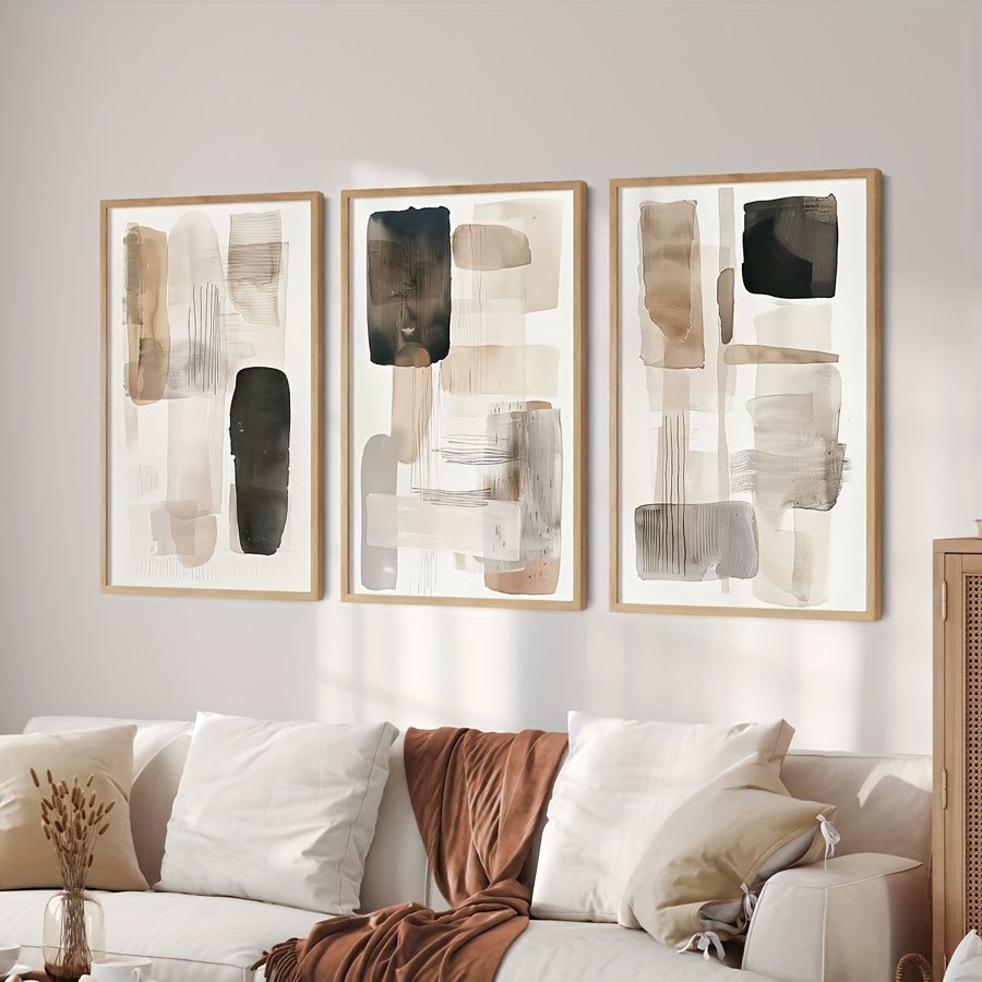3PC frameless  of Black Beige  - Photography Geometry review and price