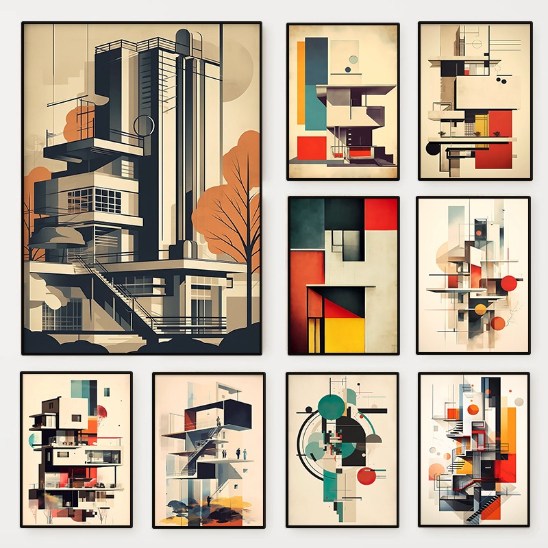 Vintage Minimalist Bauhaus Arc - Photography Geometry review and price