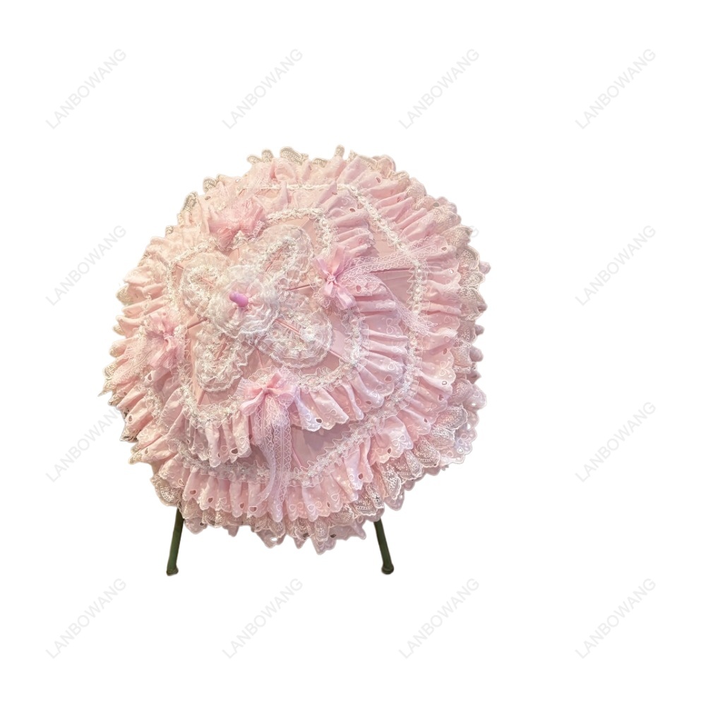 Handmade Pink Floral Heart Lac - Photography Umbrella review and price
