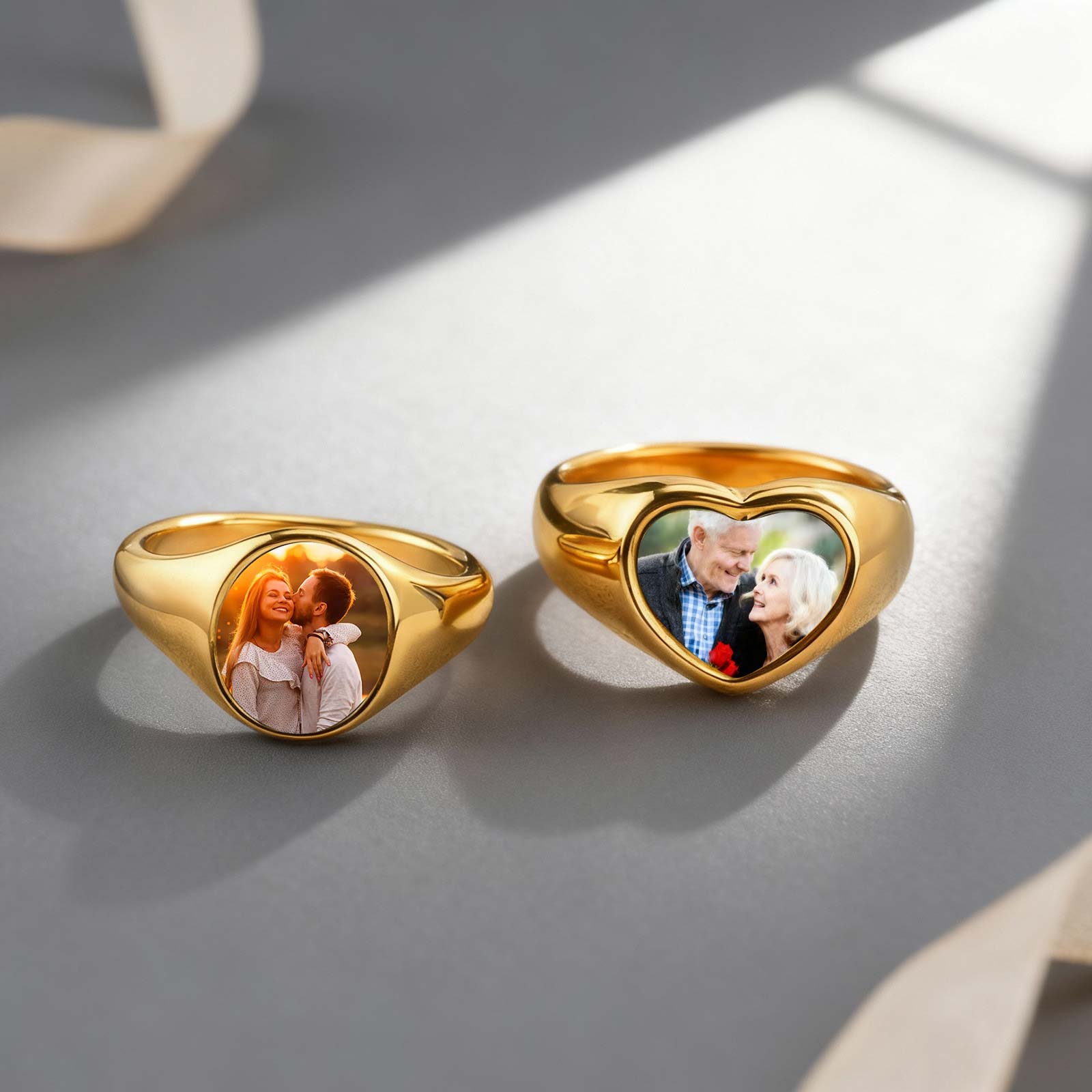 Custom Photo Signet Ring for W - Photographic Memory review and price