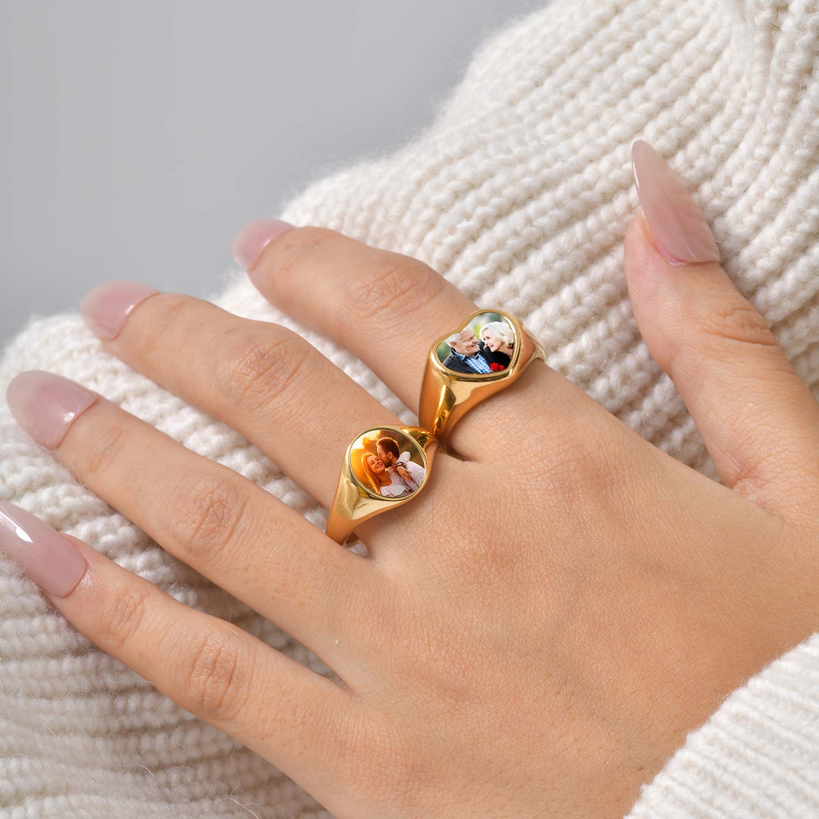 Custom Photo Signet Ring for W - Photographic Memory review and price