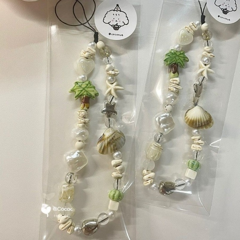 Summer Seashell Beaded Phone S - Camera Wrist Strap review and price