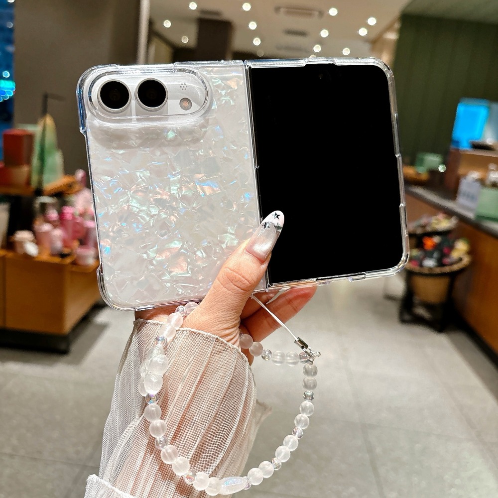 Iridescent Shell‑Pattern Hard  - Camera Wrist Strap review and price