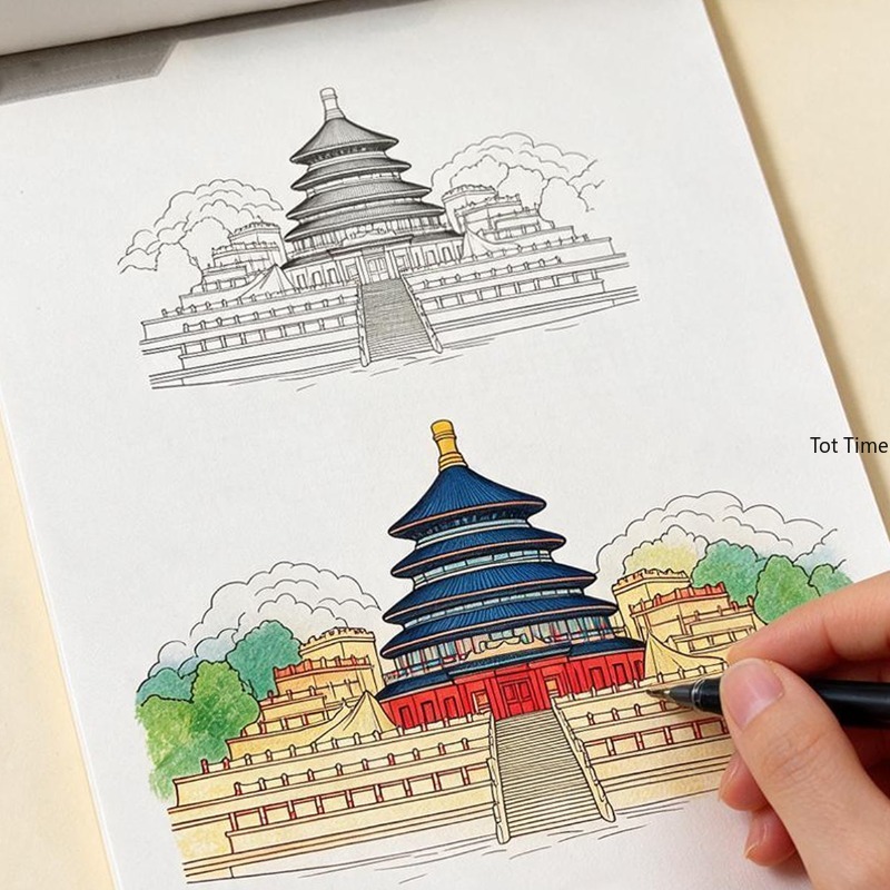 A Coloring Book for Ancient Ar - Photography Book review and price