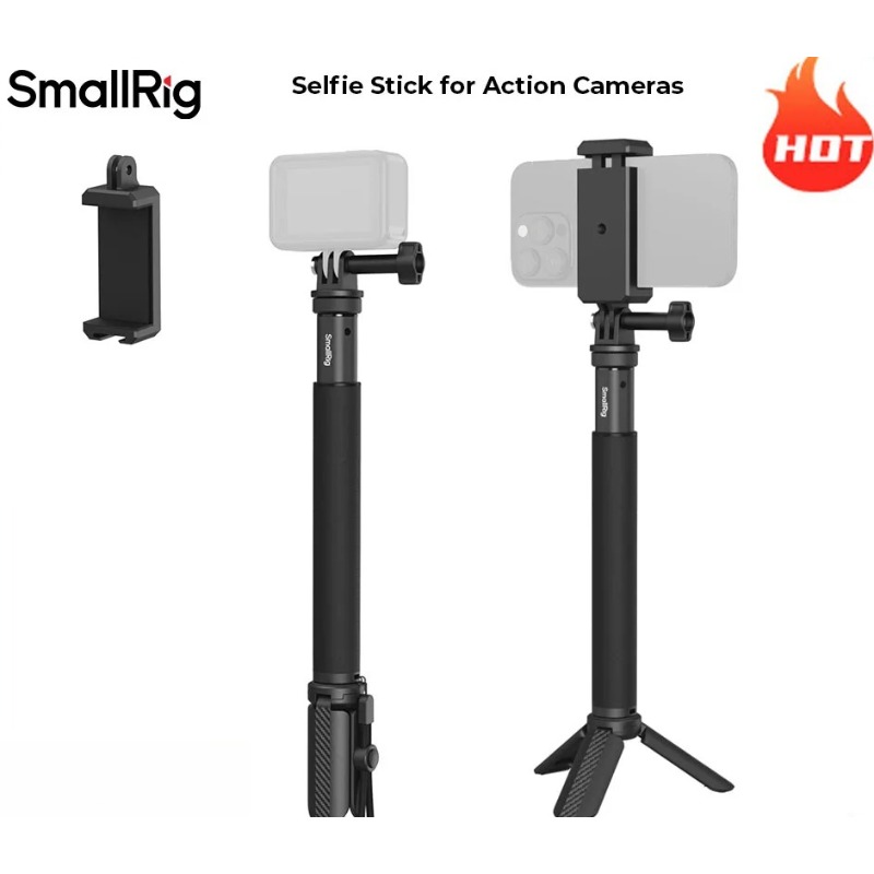 SmallRig Selfie Stick for Acti - Camera Wrist Strap review and price